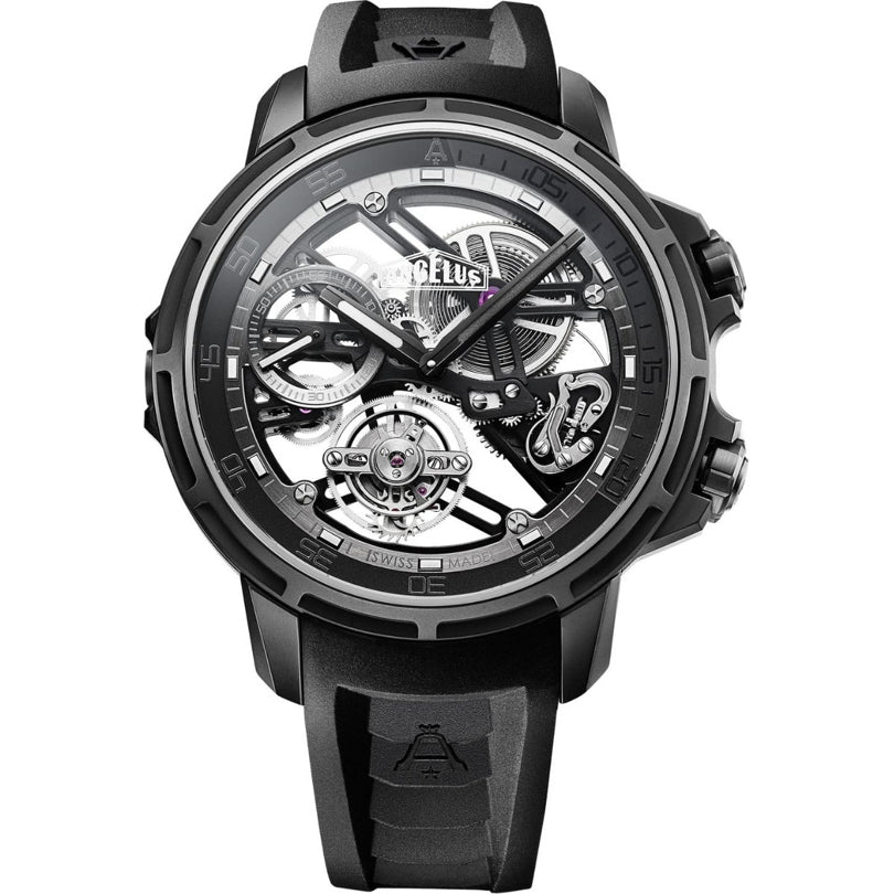 Angelus U50 Diver Tourbillon Black Edition
