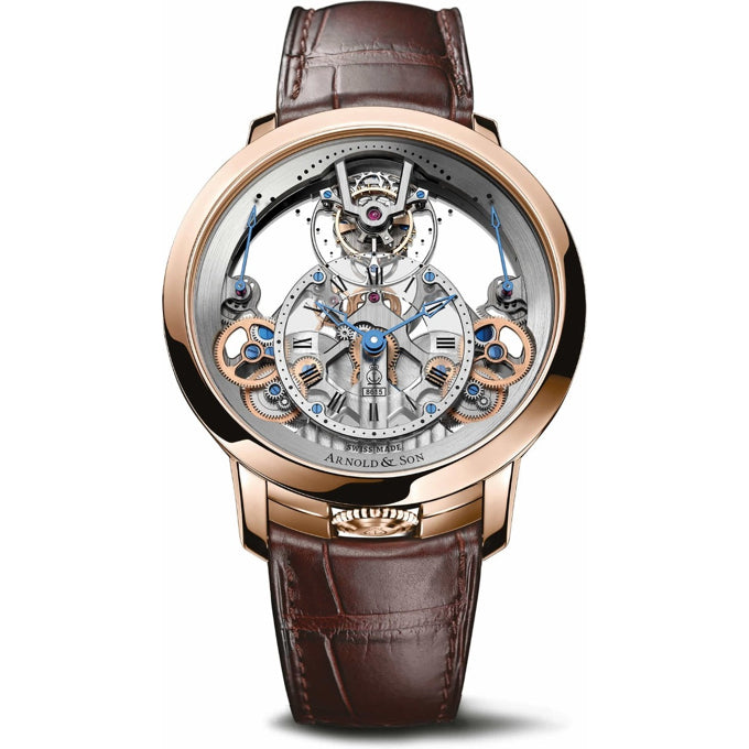Arnold & Son Time Pyramid Tourbillon Red Gold 1TPBR.T01A.C125A-06