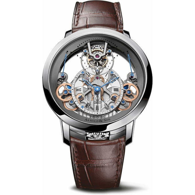 Arnold & Son Time Pyramid Tourbillon Steel