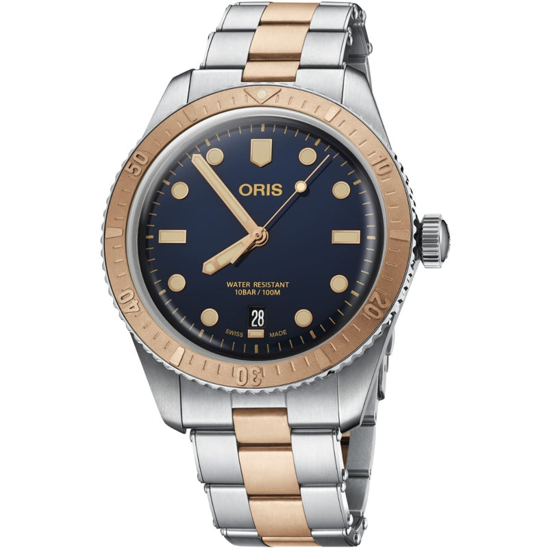 Oris Divers Sixty Five Bi-Color on Bracelet