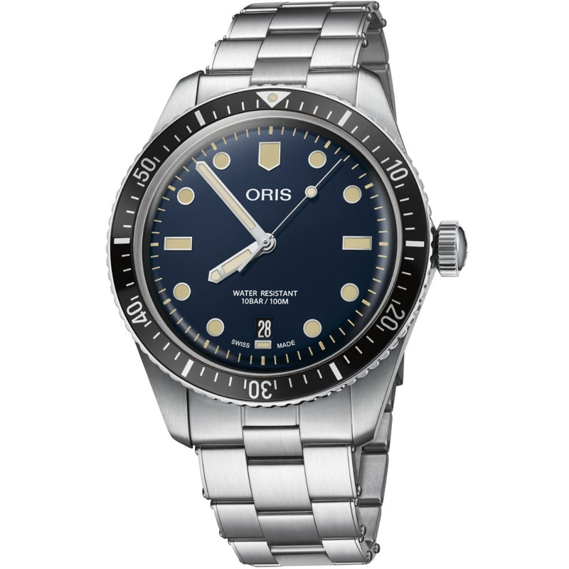 Oris Divers Sixty Five Blue on Bracelet