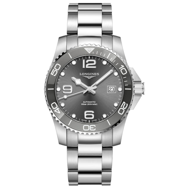 Longines Hydroconquest Grey on Bracelet