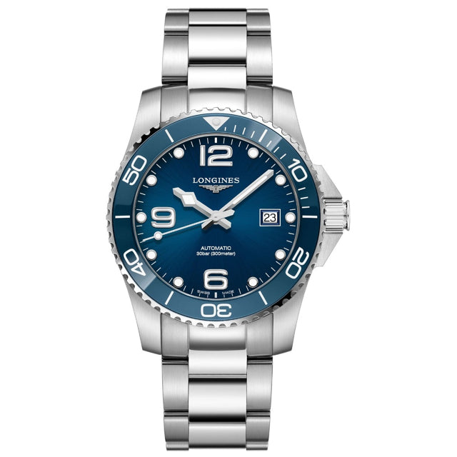 Longines Hydroconquest Blue Dial on Bracelet