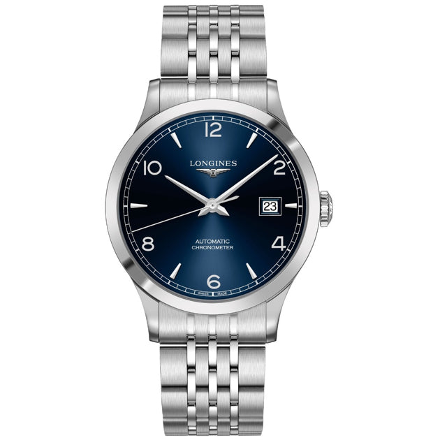 Longines Record Blue Dial