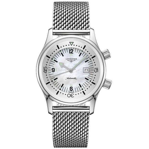 Longines Legend Diver Watch on Bracelet