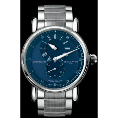 Chronoswiss Regulator Classic Blue Dial 37mm