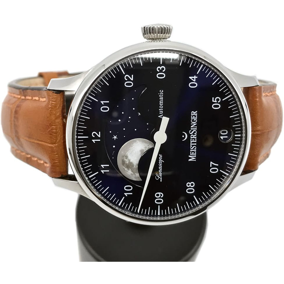 MeisterSinger Lunascope Blue Dial LS908