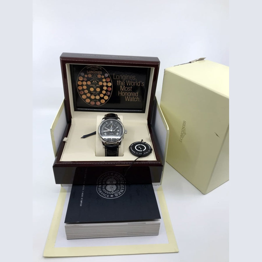 Longines Master Black Dial L2.739.4.51.7