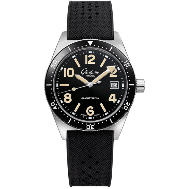 Glashütte Original SeaQ 1969 on Rubber Strap