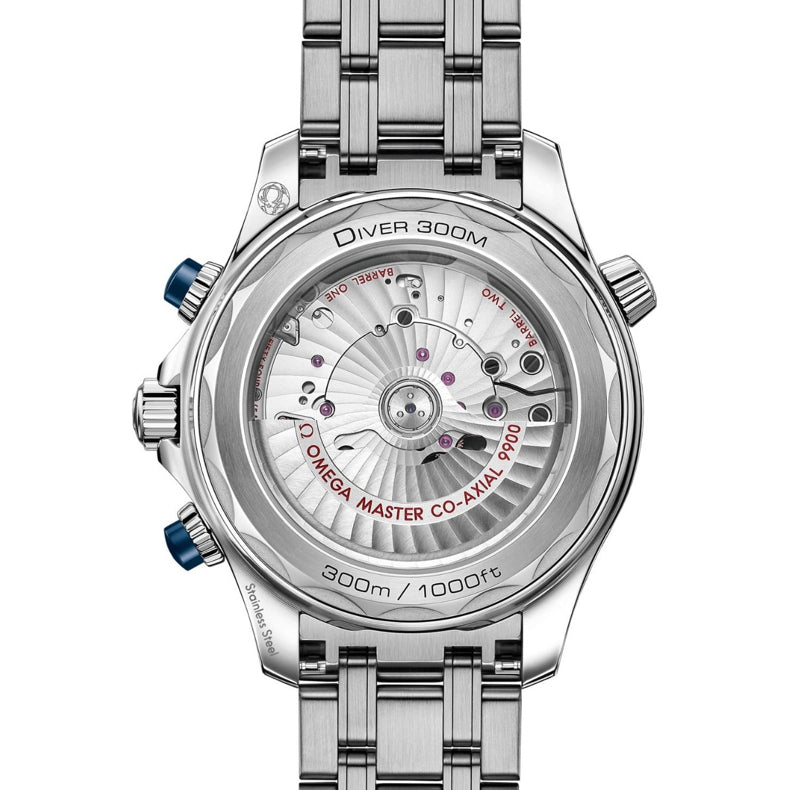 Omega Seamaster Diver 300m Master Chronometer Chronograph 44mm Blue Dial 210.30.44.51.03.001