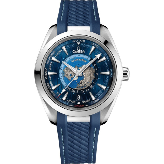 Omega Seamaster Aqua Terra 150m GMT World Timer 43mm