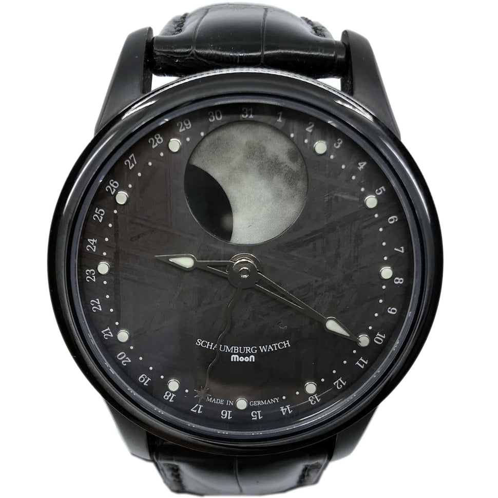 Schaumburg Watch Moon Meteorite Dial