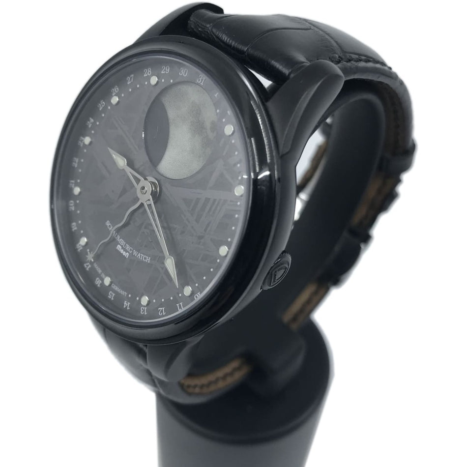 Schaumburg Watch Moon Meteorite Dial