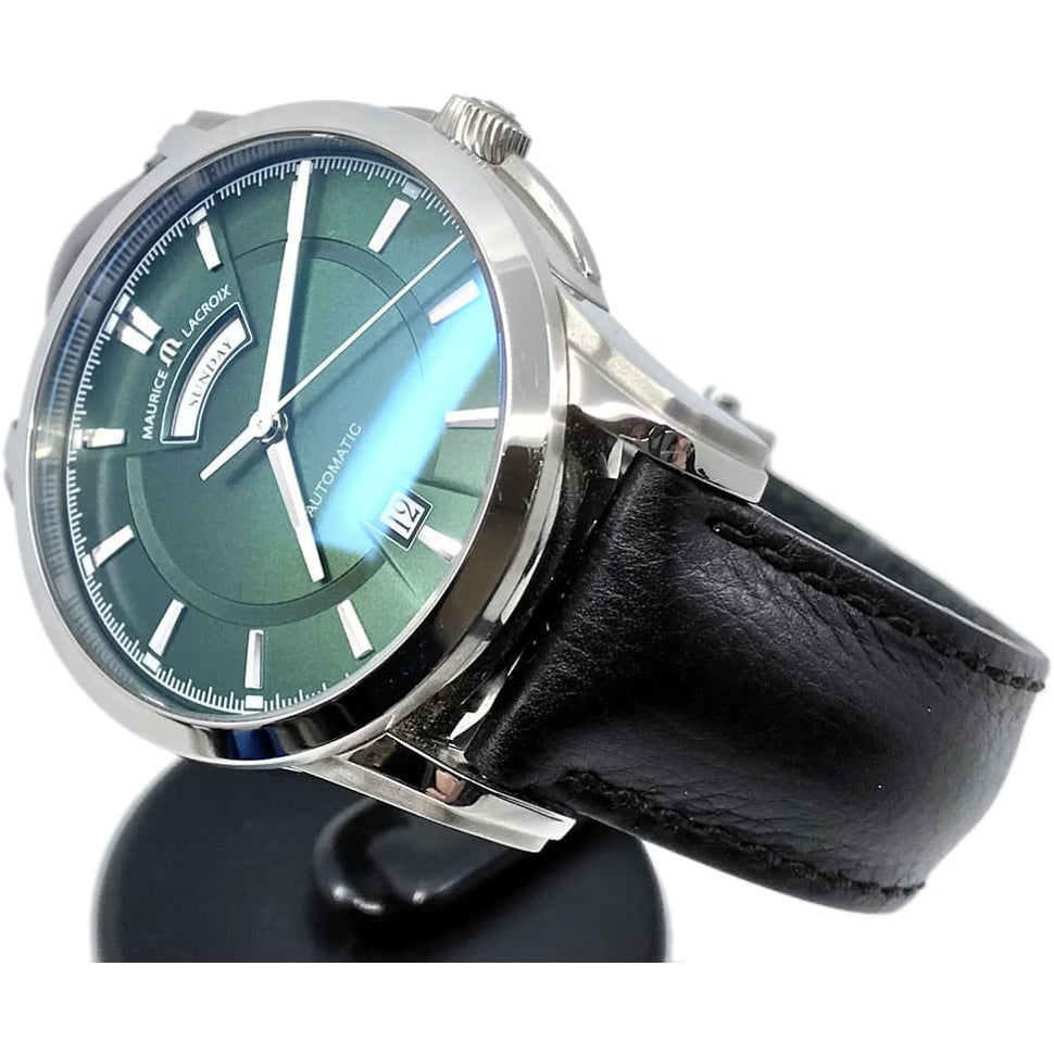 Maurice Lacroix Pontos Day Date Green Dial