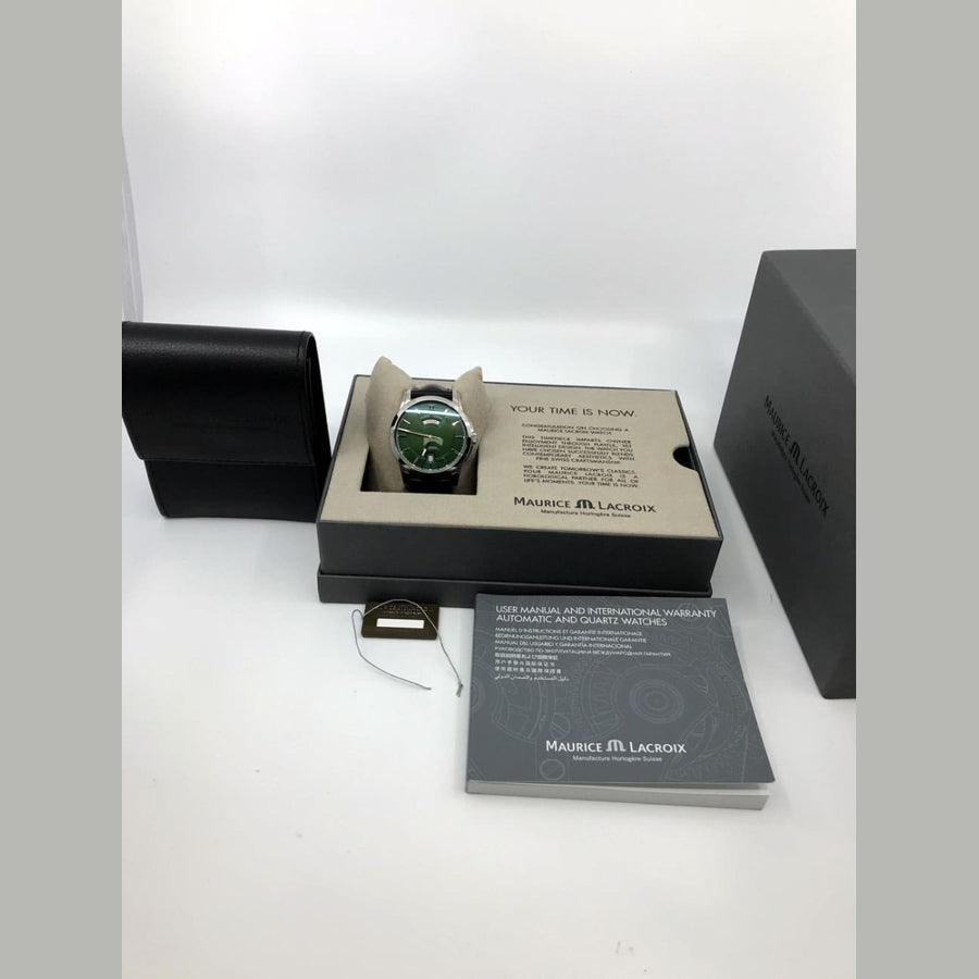Maurice Lacroix Pontos Day Date Green Dial