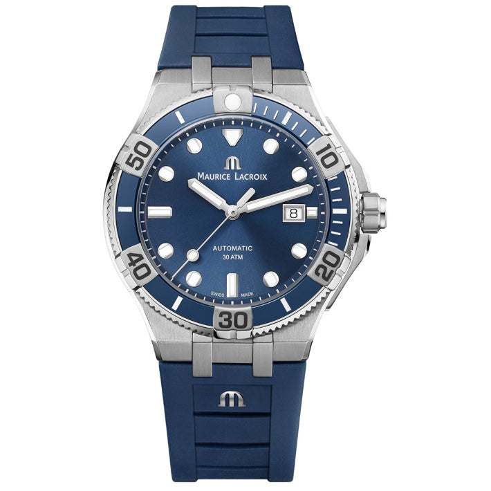 Maurice Lacroix Aikon Venturer Blue Dial on Strap