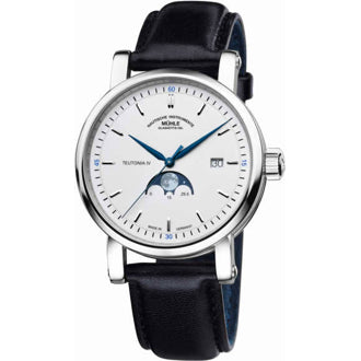 Mühle Glashütte Teutonia IV Moonphases on Strap