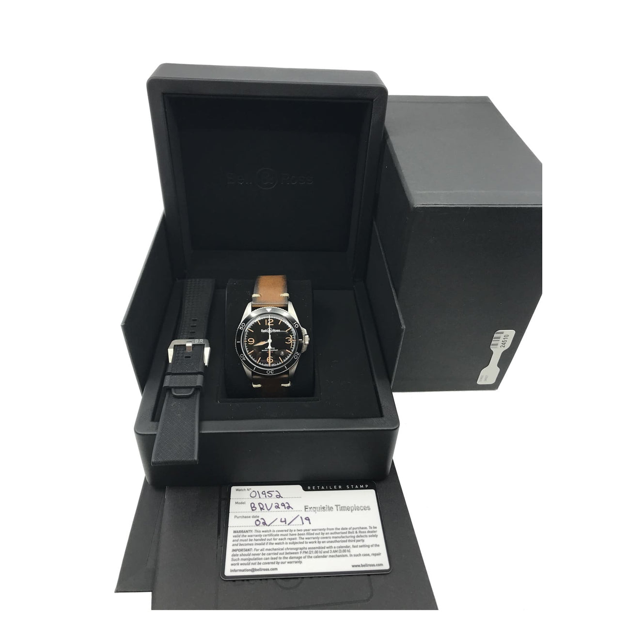 Bell & Ross BRV292-HER-ST/SRB