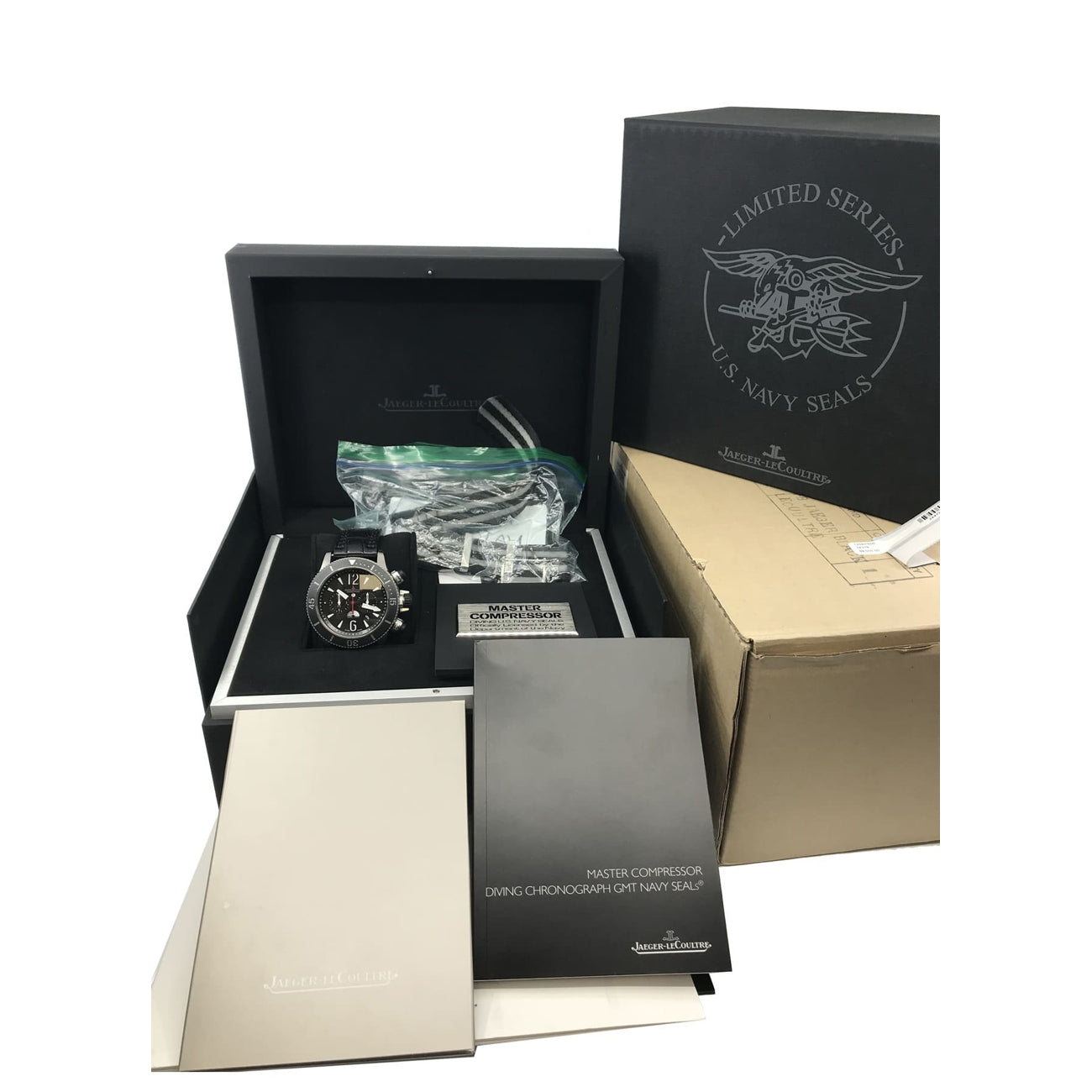 Jaeger LeCoultre Master Compressor Diving Chronograph GMT Navy SEALs Q178T470