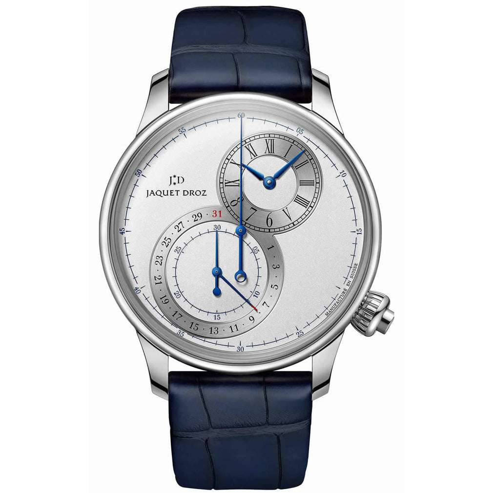 Jaquet Droz Grande Seconde Off-centered Chronograph Silver
