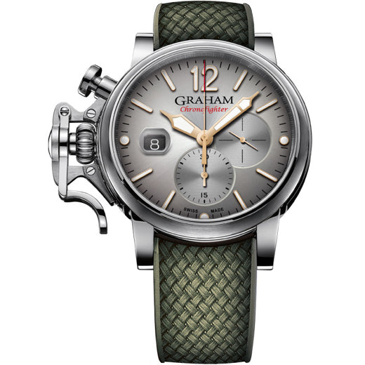 Graham Chronofighter Grand Vintage Silver Dial