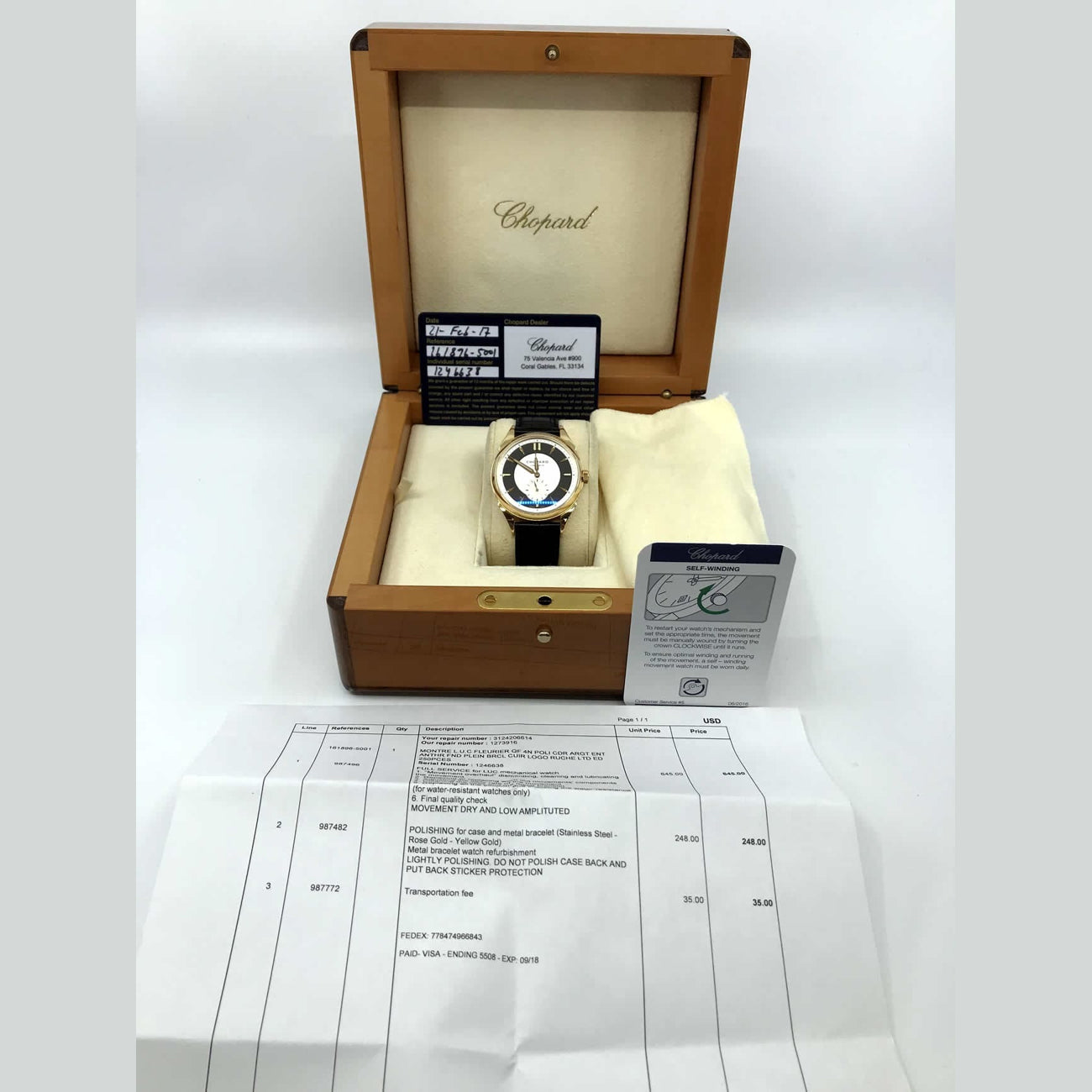 Chopard LUC Specials Rose Gold 16/1896 5001