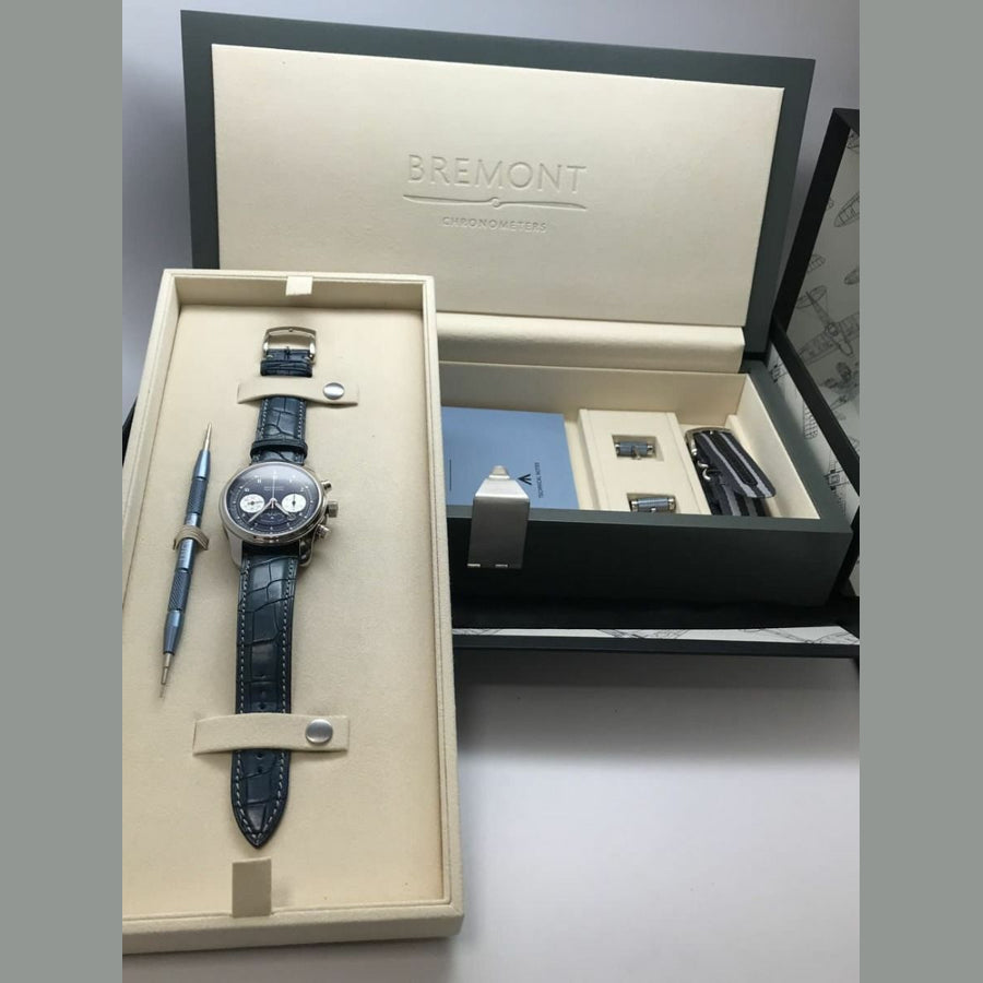 Bremont 1918 White Gold Limited Edition