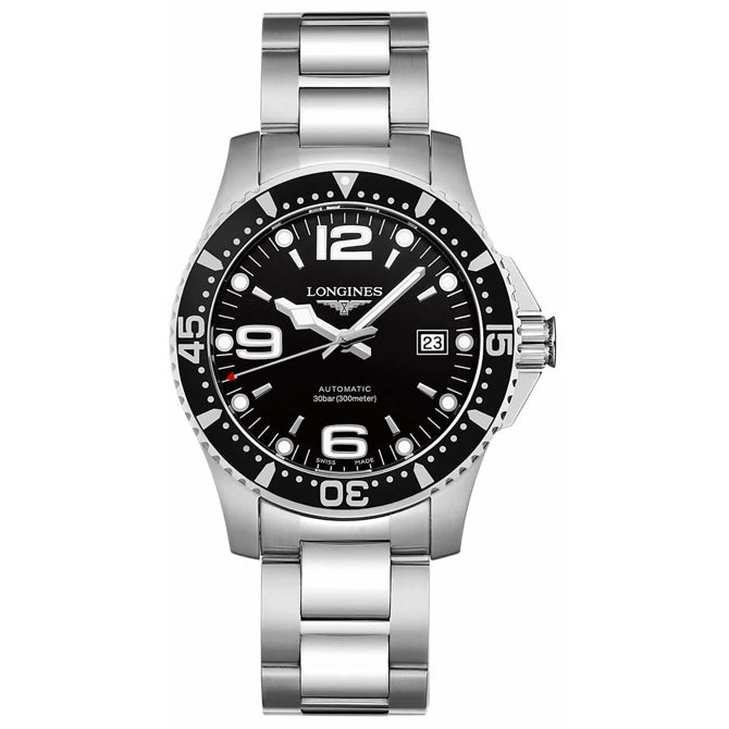 Longines Hydroconquest Black Dial Automatic