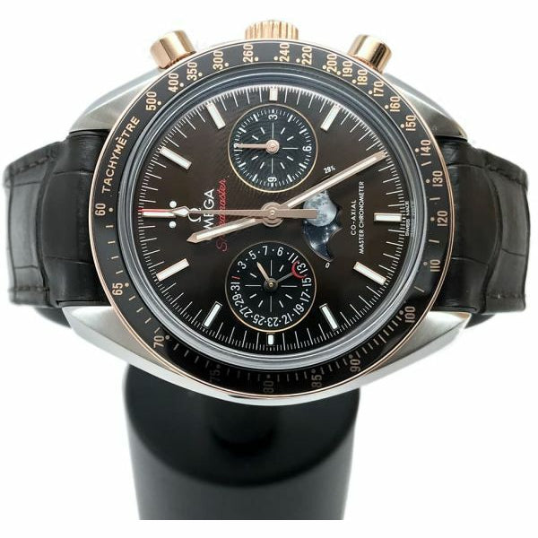 Omega Speedmaster Moonwatch Moonphase Steel & Sedna Gold