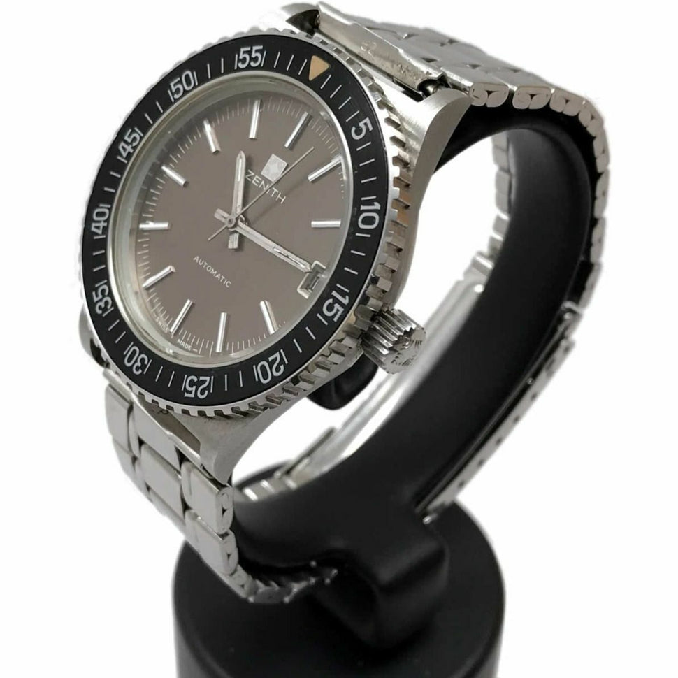 1960's Zenith Diving Watch with Gay Freres Bracelet