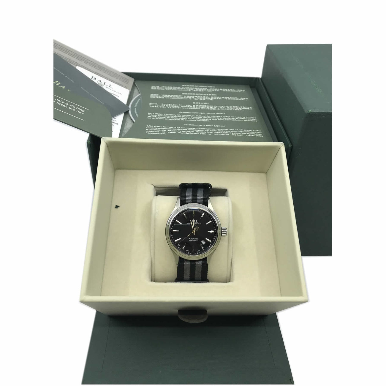 Ball Fireman NM2098C on NATO Strap