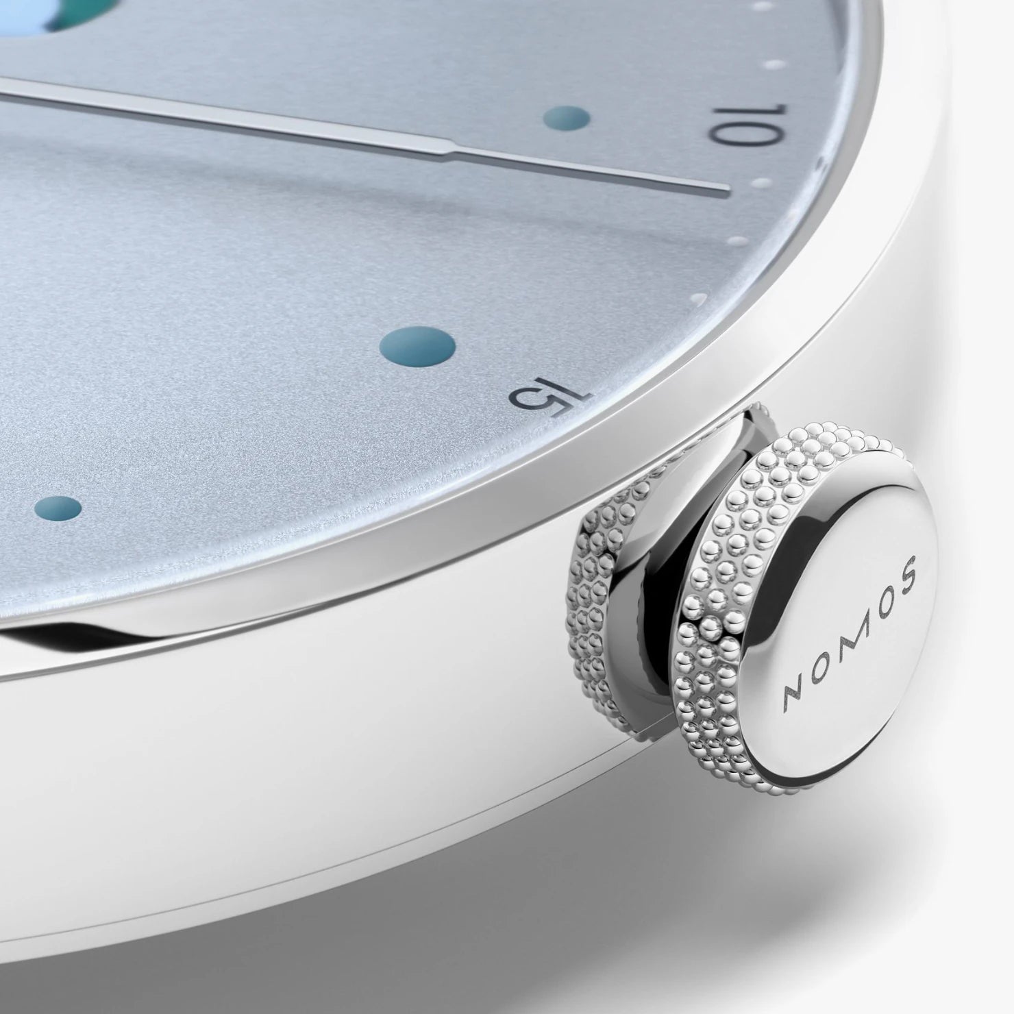 NOMOS Glashütte Metro Date Power Reserve Ice Blue