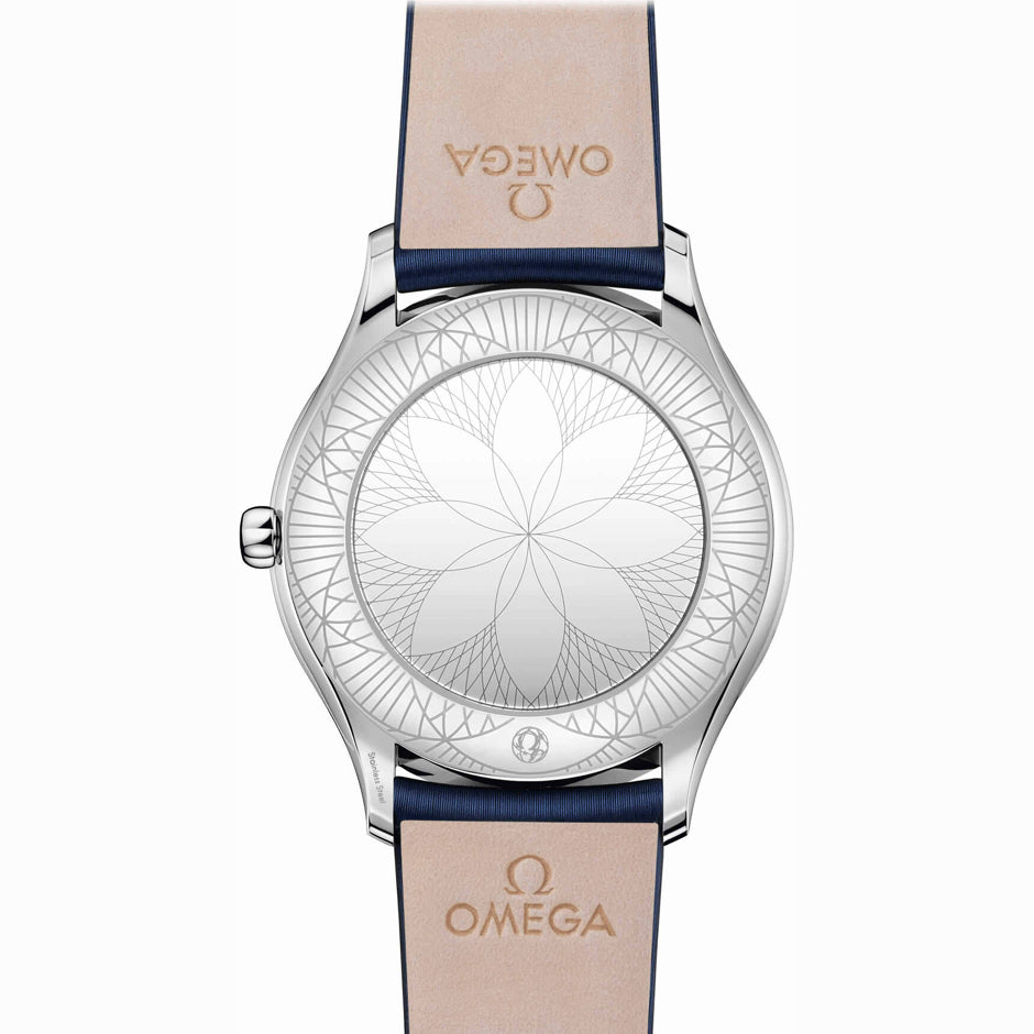 Omega De Ville Tresor Steel Quartz 36mm White Dial