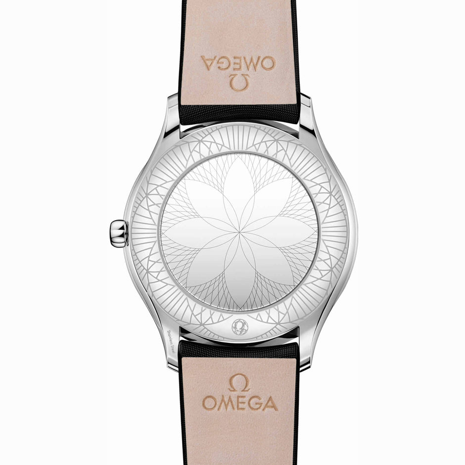 Omega De Ville Tresor Steel Quartz 36mm White MoP