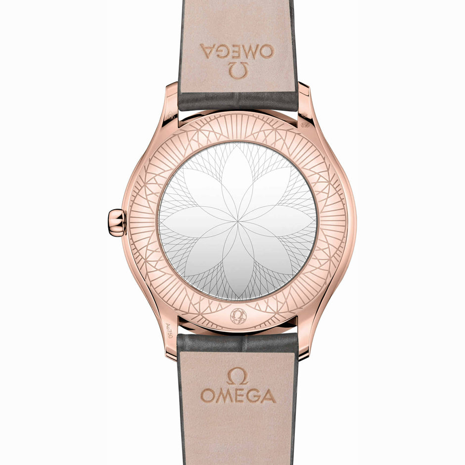Omega De Ville Tresor Sedna Gold Quartz 36mm