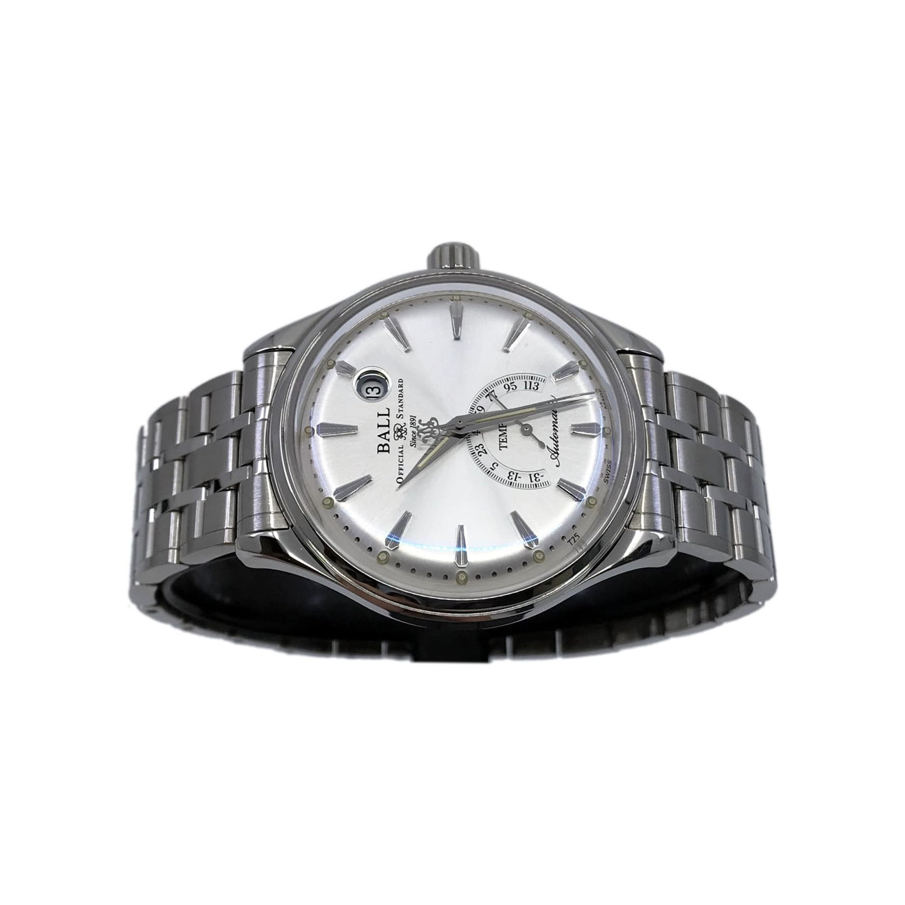 Ball Watch Trainmaster Kelvin Fahrenheit Scale NT3888D-S1J-SLF
