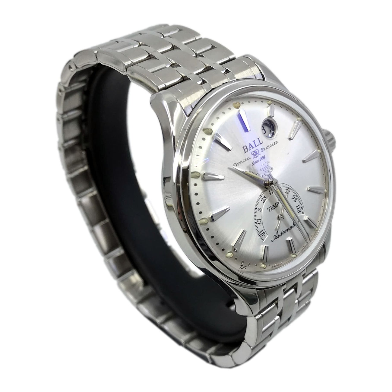 Ball Watch Trainmaster Kelvin Fahrenheit Scale NT3888D-S1J-SLF