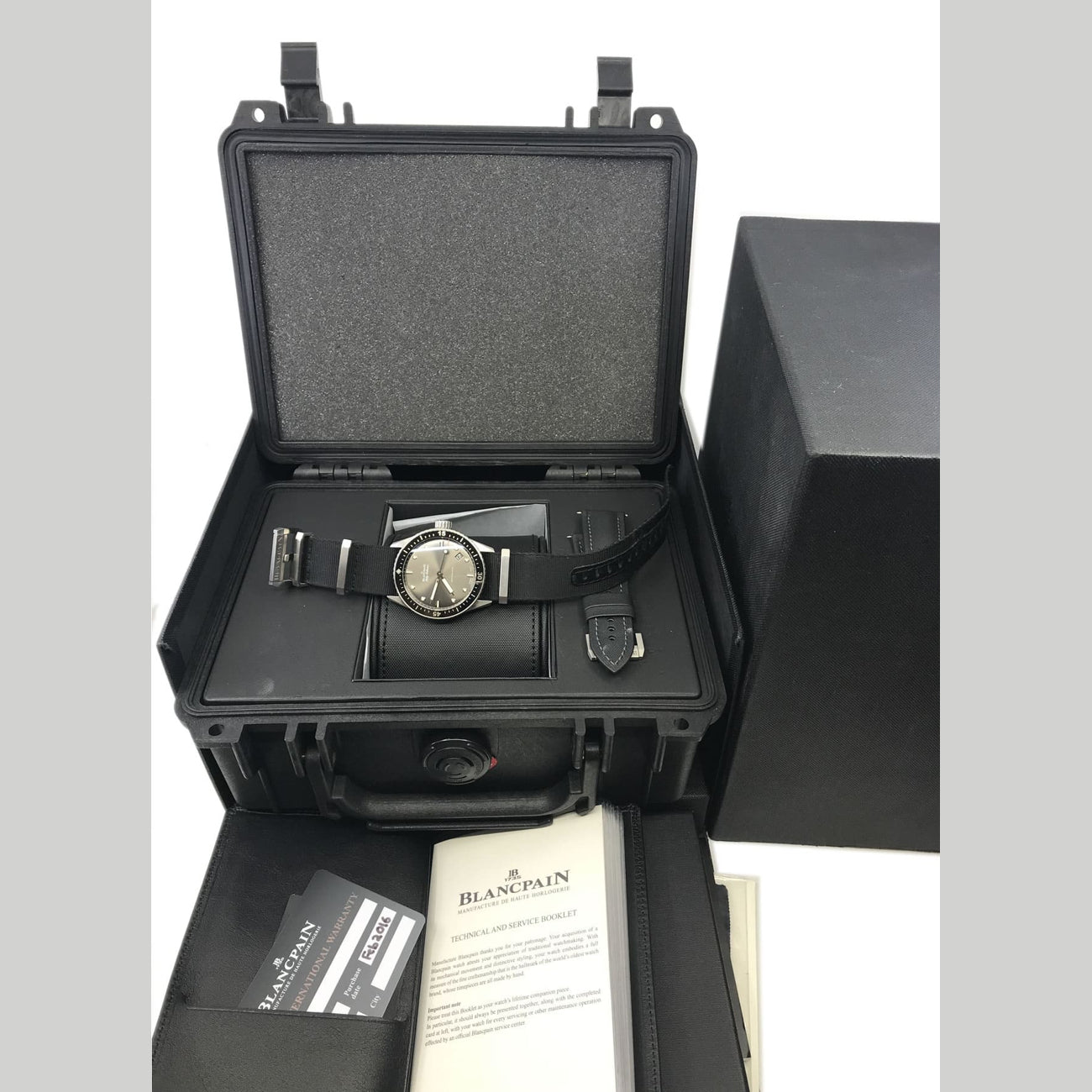 Blancpain Fifty Fathoms Bathyscaphe 5000-1110-B52A