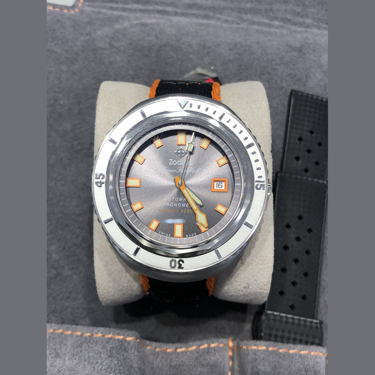 Zodiac Super Sea Wolf 68 Limited Edition 50th Anniversary Watch Set