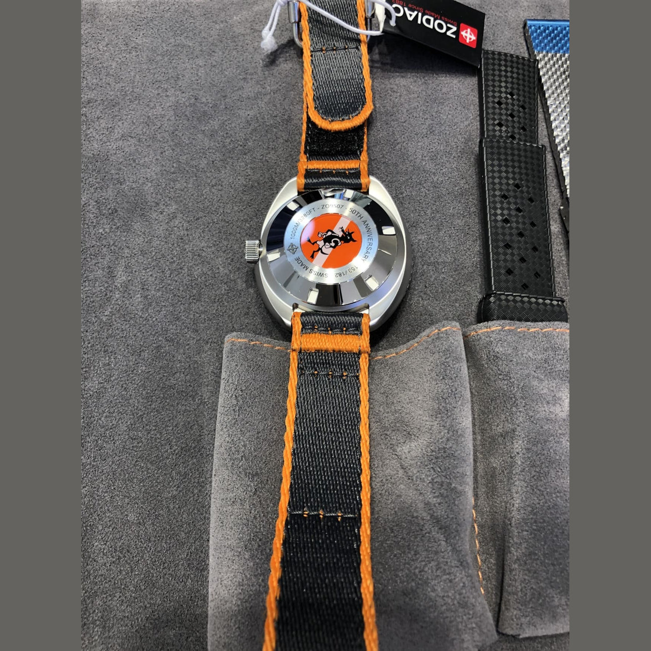 Zodiac Super Sea Wolf 68 Limited Edition 50th Anniversary Watch Set