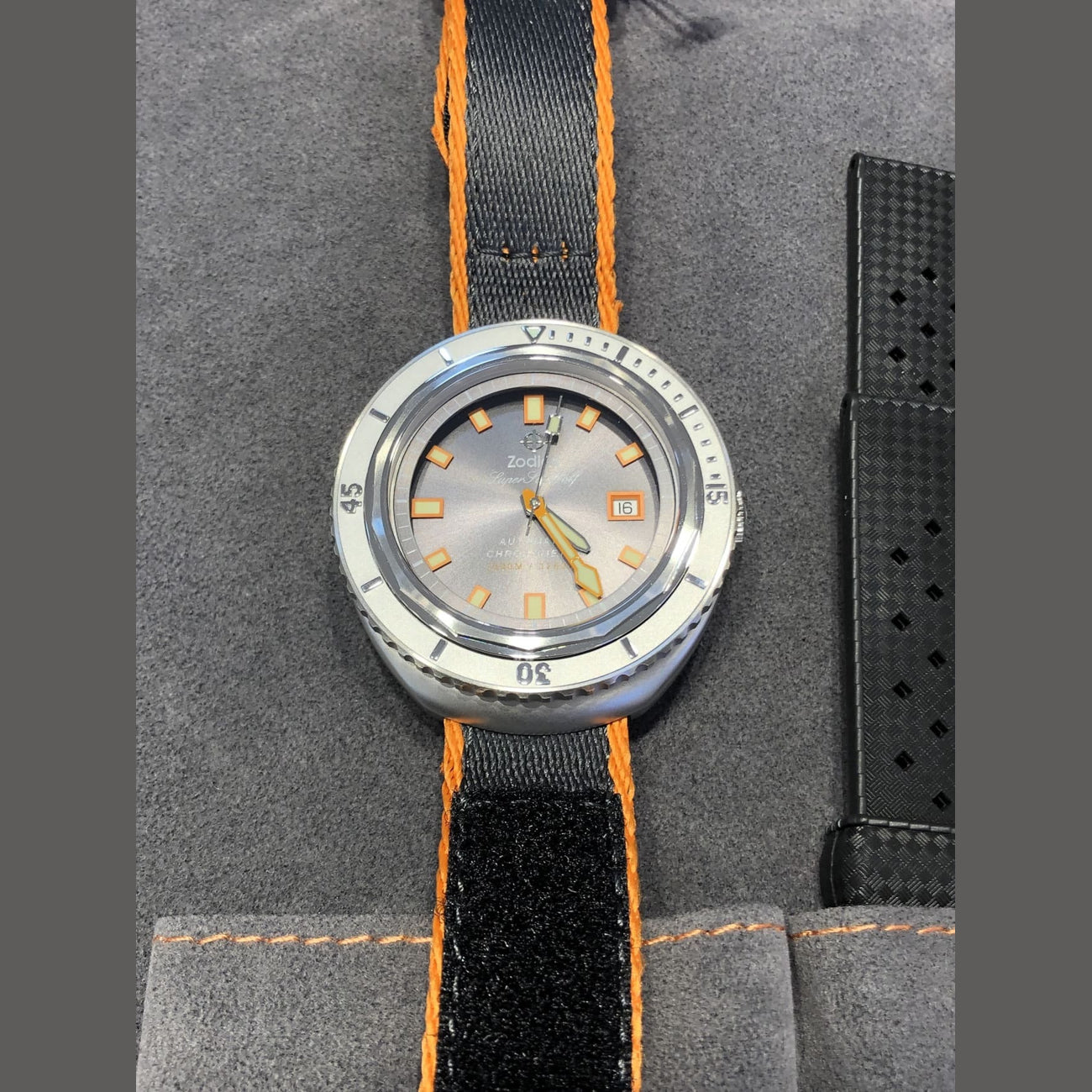 Zodiac Super Sea Wolf 68 Limited Edition 50th Anniversary Watch Set
