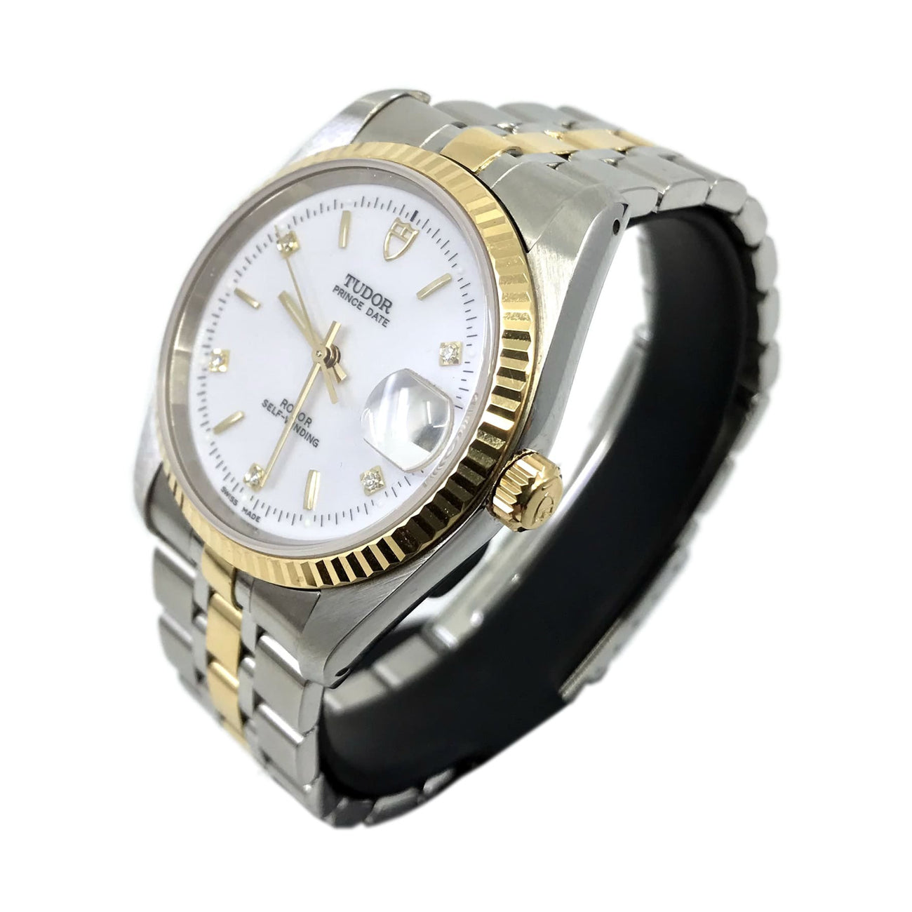 Rare Tudor Prince Date Two-Tone
