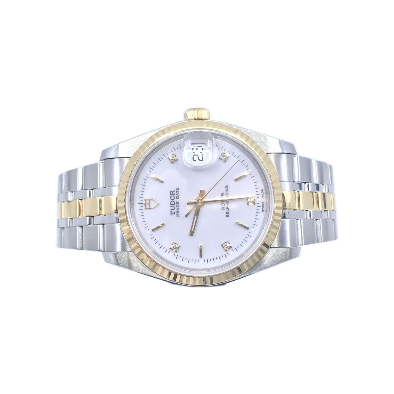 Rare Tudor Prince Date Two-Tone