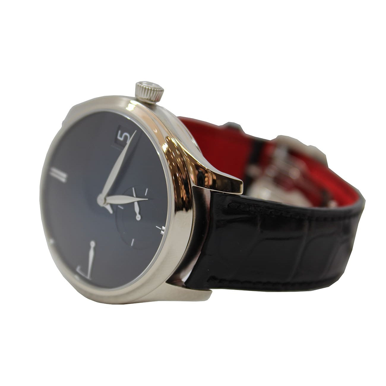 H. Moser & Cie Endeavour Perpetual Calendar Purity White Gold Blue