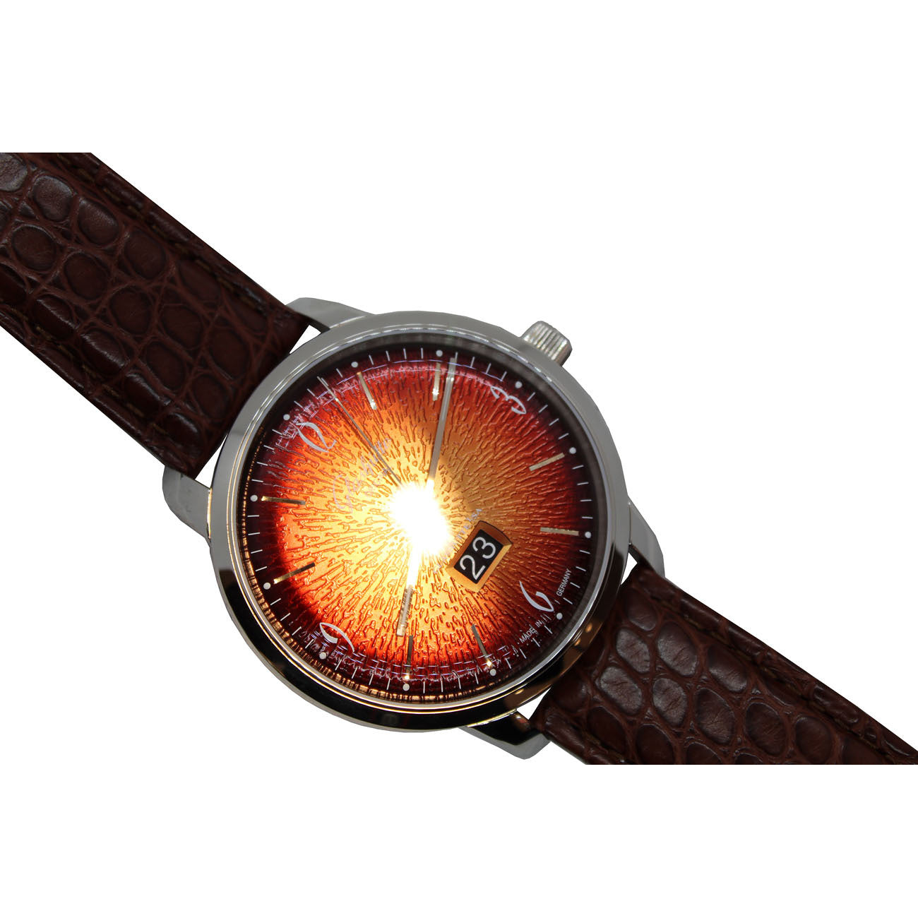 Glashütte Original Sixties Panorama Date Fiery Orange