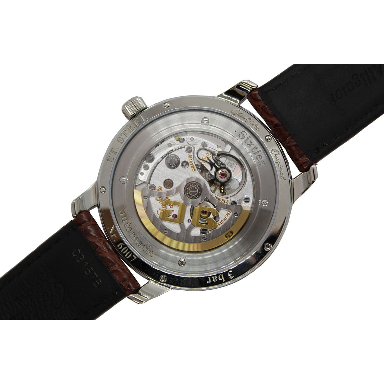 Glashütte Original Sixties Panorama Date Fiery Orange