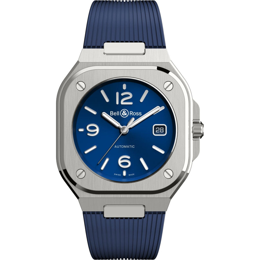 Bell & Ross BR 05 Blue on Rubber Strap