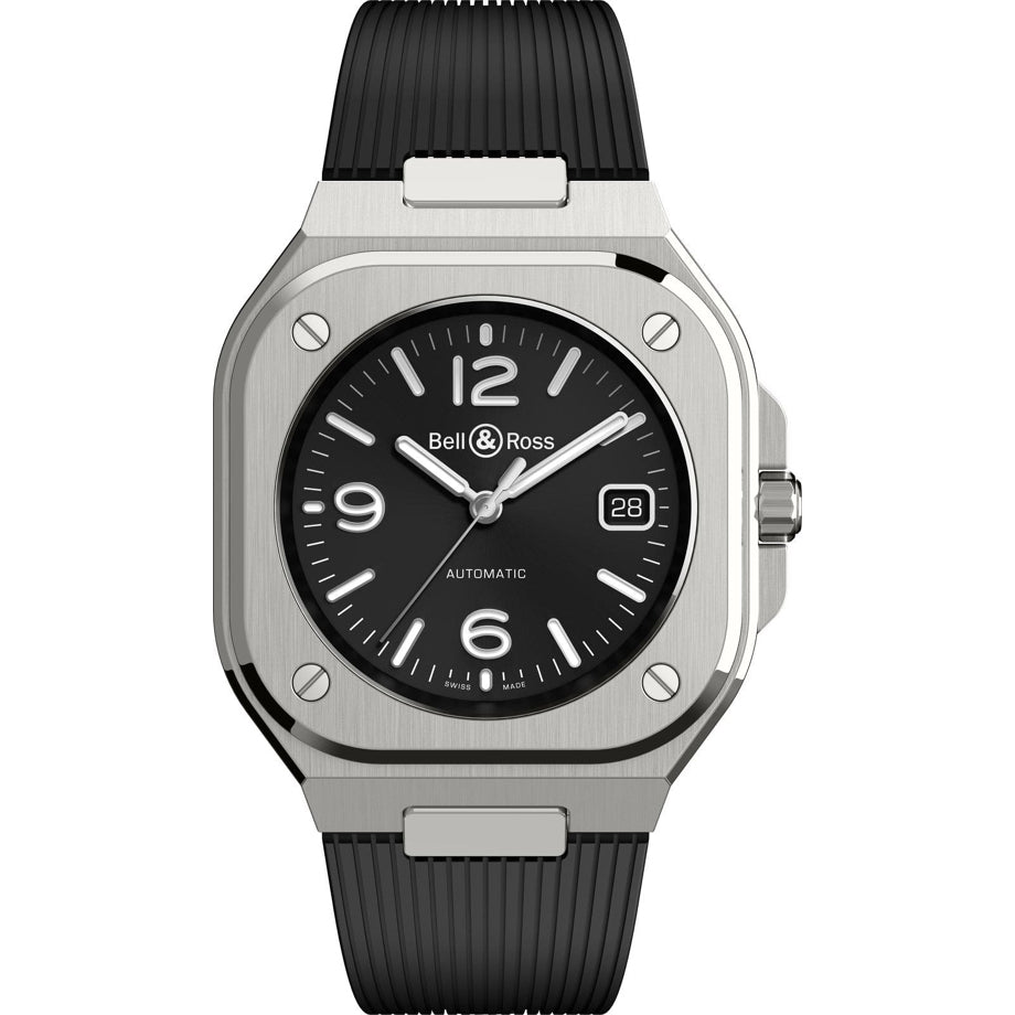 Bell & Ross BR 05 Black on Strap BR05A-BL-ST/SRB