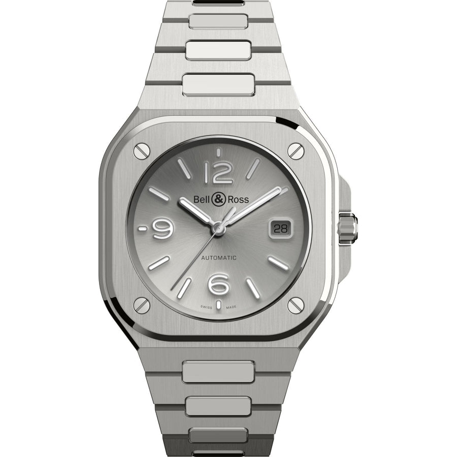 Bell & Ross BR 05 Grey on Bracelet