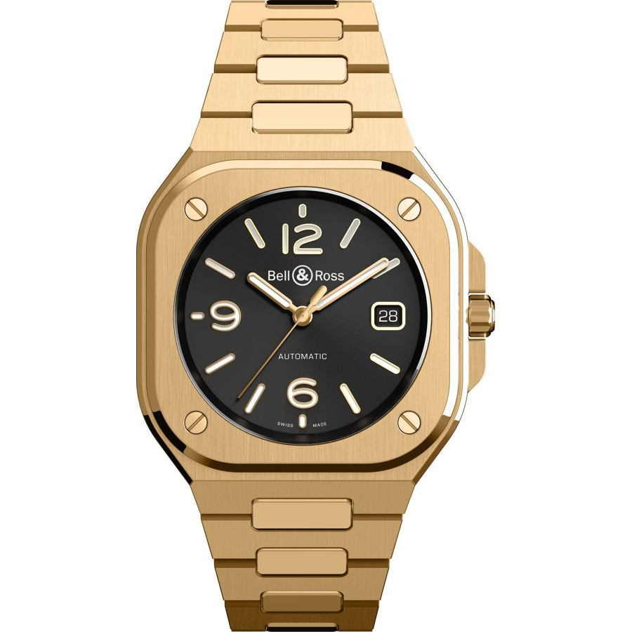 Bell & Ross BR 05 Gold on Bracelet